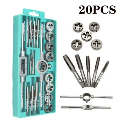 20PCS Multi-specification Metric Hand Tap Set
