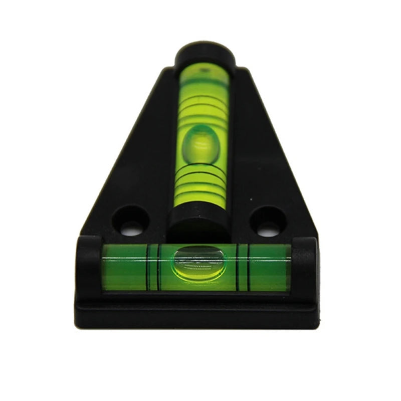 Black Mini Triangular Measuring Tool with Levels