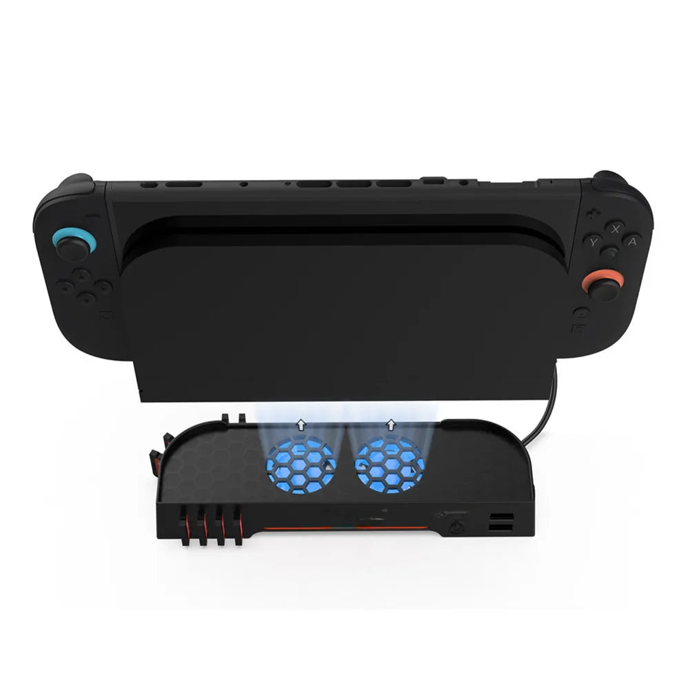 Cooling fan for Nintendo Switch with RGB