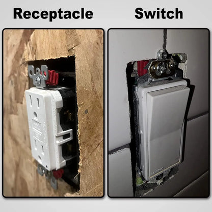 Red Outlet Spacers for Electrical Box