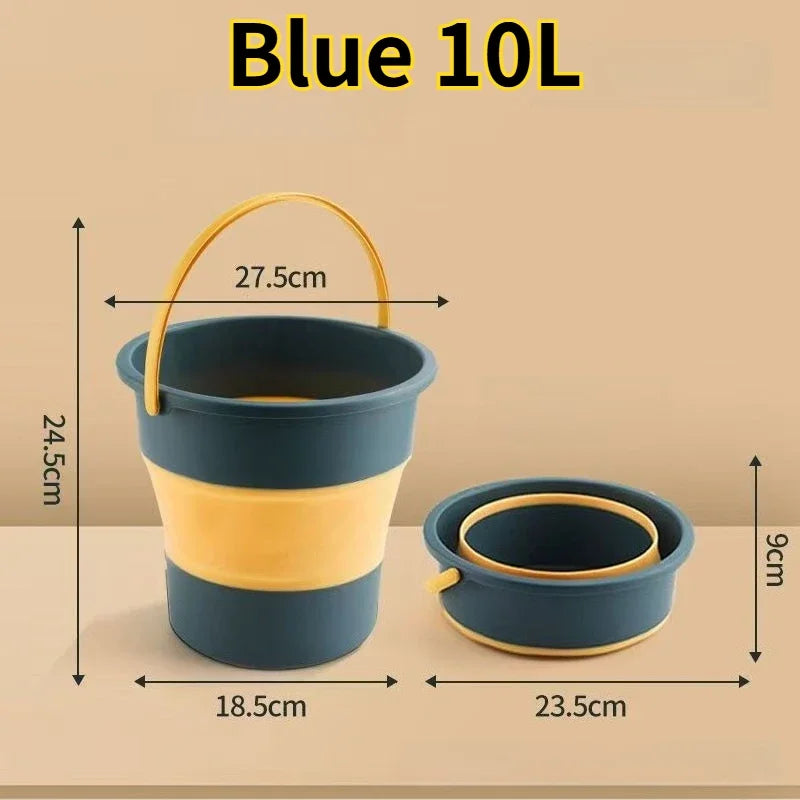 Collapsible Silicone Bucket
