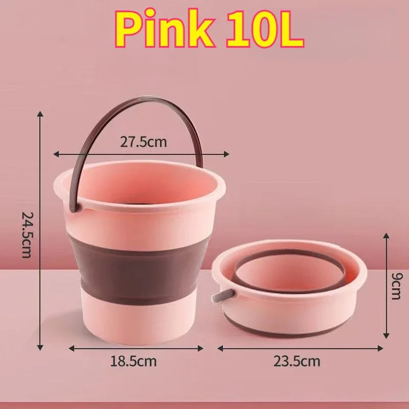 Collapsible Silicone Bucket