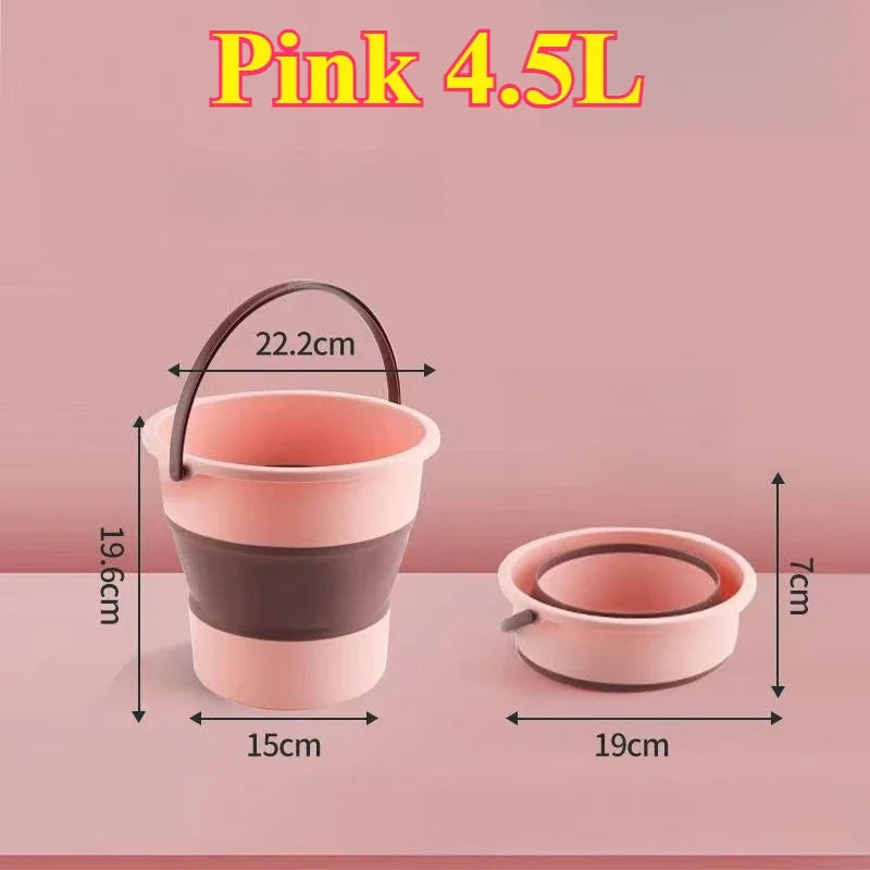 Collapsible Silicone Bucket