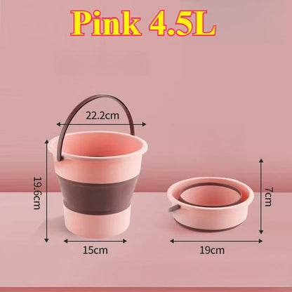 Collapsible Silicone Bucket