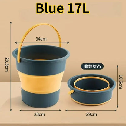 Collapsible Silicone Bucket