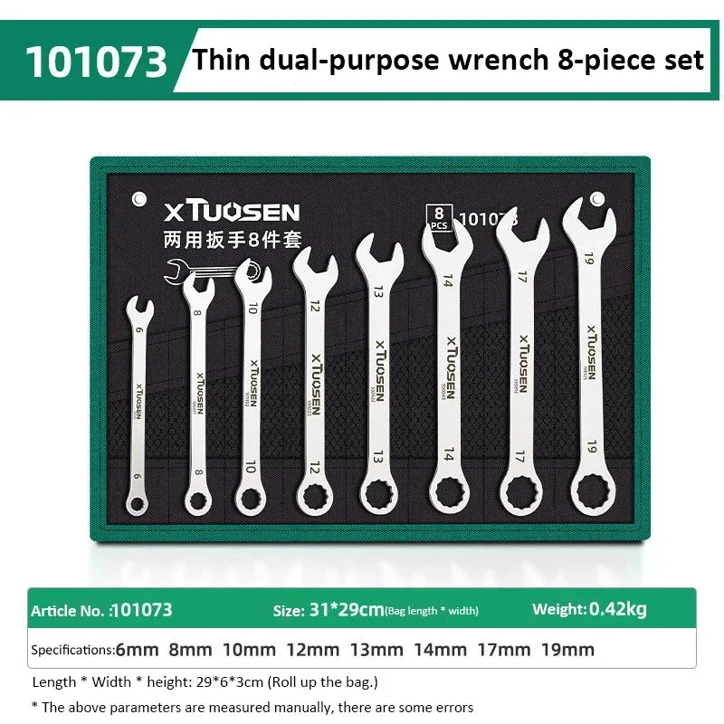 Dual Heads Ratchet Set 6-24mm