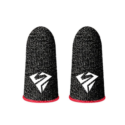 2 Pcs Mobile Game Anti-slip Sweatproof Fingertip Gloves