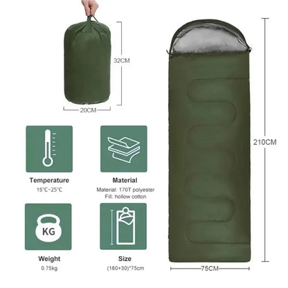 Camping Sleeping Bag Ultra Light Waterproof