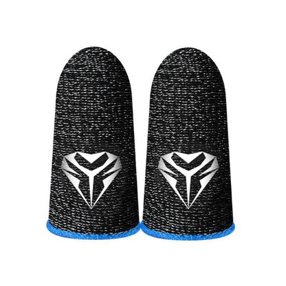 2 Pcs Mobile Game Anti-slip Sweatproof Fingertip Gloves