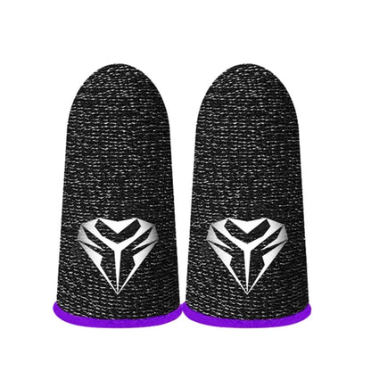 2 Pcs Mobile Game Anti-slip Sweatproof Fingertip Gloves